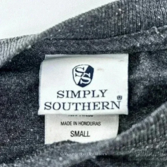 Simply Southern Tailgates & Touchdowns Football Long Sleeve Tee Shirt - Picture 5 of 5